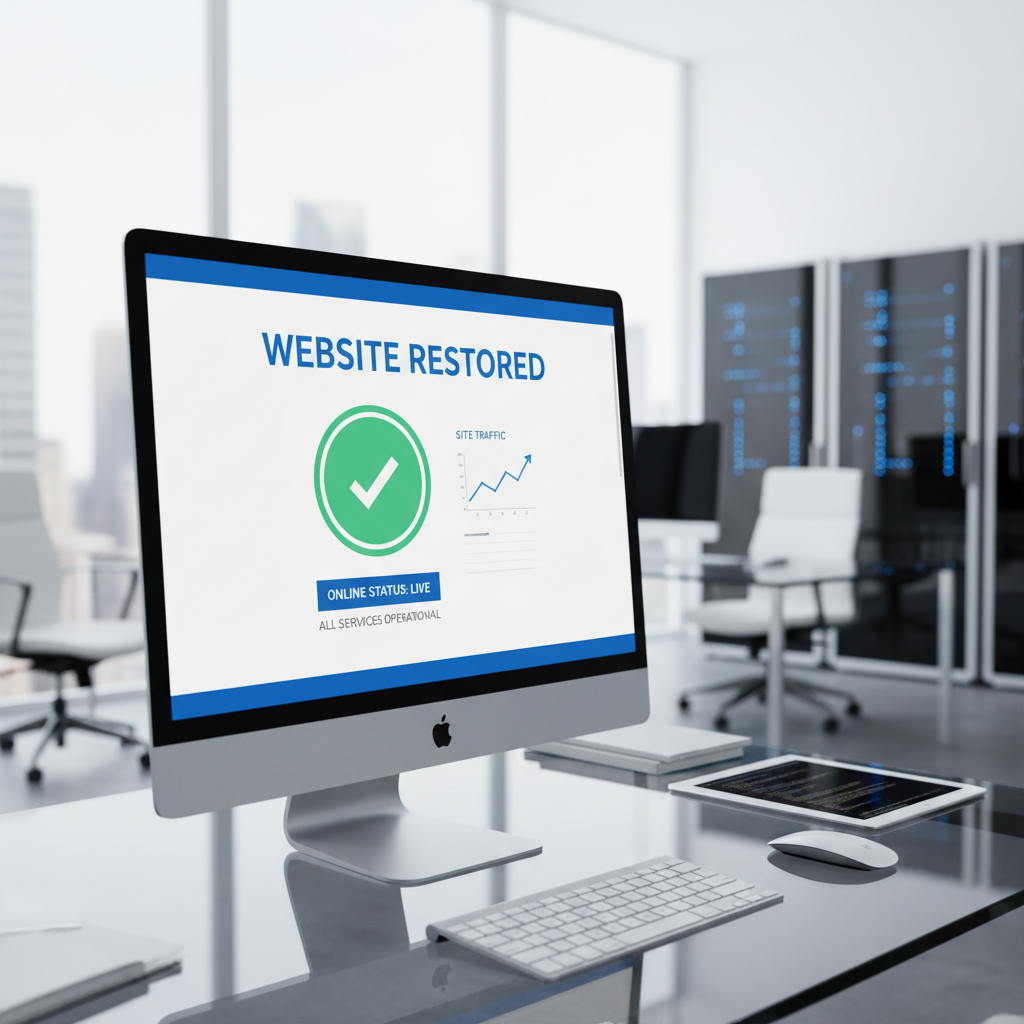 Website Restoration Complete – We Are Back Online