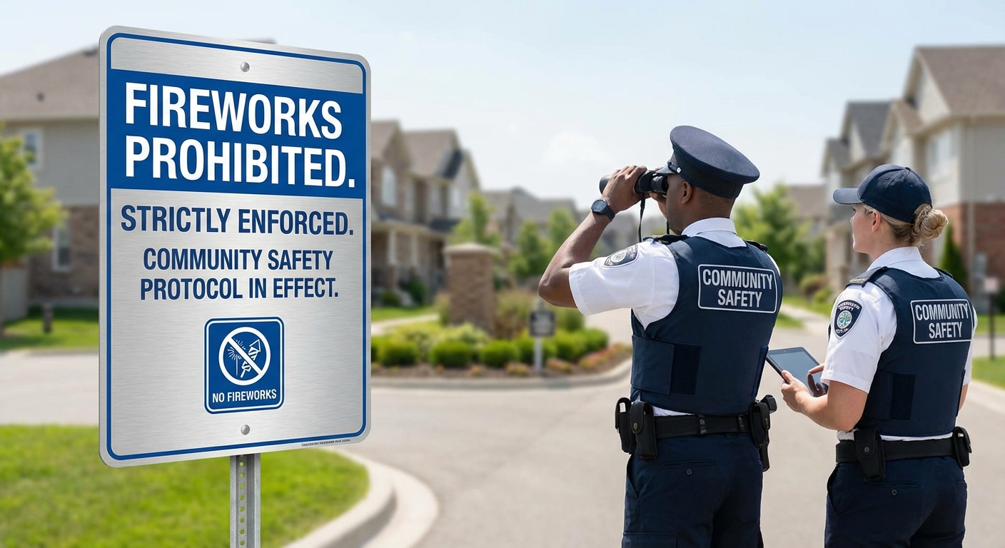 COMMUNITY NOTICE: Fireworks Strictly Prohibited – Freedom Ignition Ceremony Details