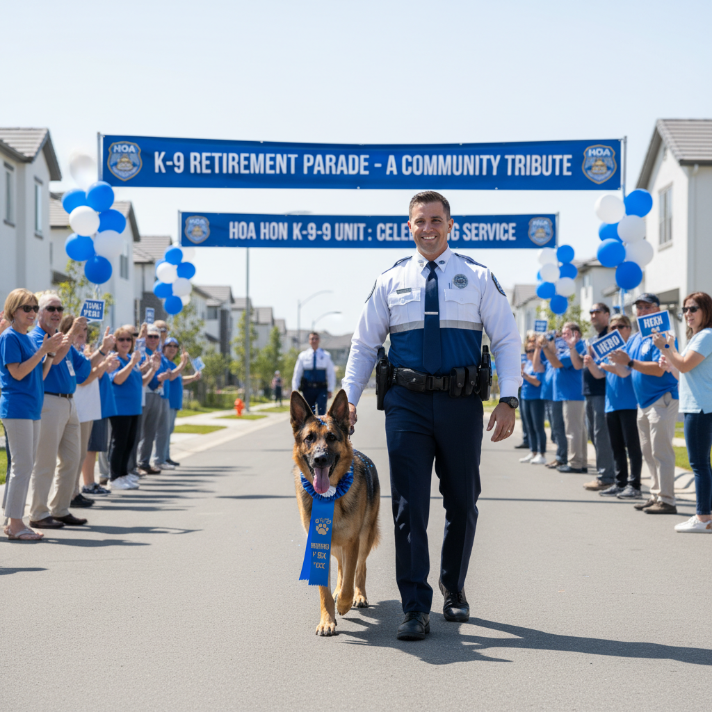MANDATORY EVENT: Prince K-9 Retirement Parade – Community Celebration Required