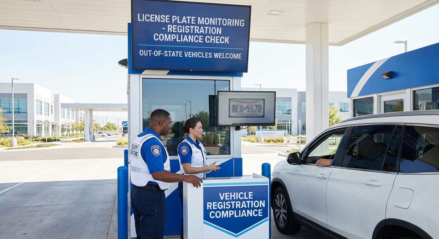 URGENT NOTICE: Out-of-State License Plates – Suspicious Vehicle Protocol